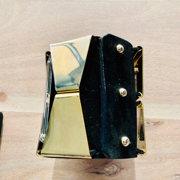 Balmain X H&M Gold Suede Cuff original packaging - Picture 2 of 6